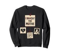 Murder Mystery Whodunit Party Detective Costume Suspect Game Sweatshirt