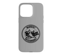Murder, Nevermore! Crows Funny Raven Literature - TFS Case for iPhone 15 Pro Max