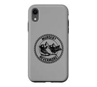 Murder, Nevermore! Crows Funny Raven Literature - TFS Case for iPhone XR