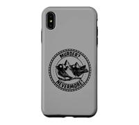 Murder, Nevermore! Crows Funny Raven Literature - TFS Case for iPhone XS Max