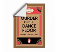 Murder on the Dance Floor Art Deco Unframed Wall Art Print A1 (84.1×59.4cm), Wall Decor for Living Room, Bedroom, Office & Home, Art Gift