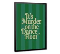 Murder on The Dance Floor Canvas Poster for Bedroom Decor Gift