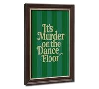 Murder on The Dance Floor Canvas Poster for Dorm Room Decor Gift