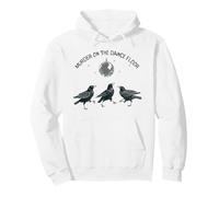 Murder on the Dance Floor Crows Halloween Pullover Hoodie