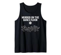 Murder On The Dance Floor Funny Crow Dancing Disco Tank Top