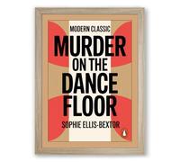Murder on the Dance Floor Mid-Century Framed Wall Art Print A3 (42×29.7cm) Oak, Wall Decor for Living Room, Bedroom, Office & Home, Ready to Hang, Art Gift
