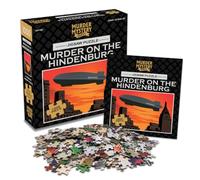 Murder on the Hindenburg 1000-Pc Murder Mystery Jigsaw Puzzle Ages 15+ | Murder on the Hindenburg 1000-Pc Murder Mystery Jigsaw Puzzle for Adults, Read the Story, Assemble, Solve the Crime Ages 15+