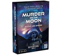 Murder On The Moon - Investigation Detective Board Game Clues/Evidence - Solve the crime - 1 to 4 players
