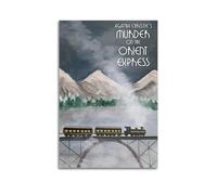 Murder On The Orient Express Literary (1) Art Posters Are Suitable for Decorating Living Room, Bedroom, Study, Restaurant, Corridor, Children's Room, EtcUnframe-style 20x30inch(50x75cm)