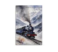 Murder On The Orient Express Literary (2) Art Posters Are Suitable for Decorating Living Room, Bedroom, Study, Restaurant, Corridor, Children's Room, EtcUnframe-style 08x12inch(20x30cm)