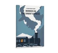 Murder on The Orient Express Movie Creative Poster Art Poster Canvas Painting Decor Wall Print Photo Home Modern Decorative Posters 16x24inch(40x60cm)