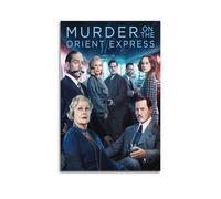 Murder on The Orient Express Posters Aesthetic Wall Art Decor Vintage Canvas Decorative Painting Poster for Living Room Bed Room 08x12inch(20x30cm) Unframe-style
