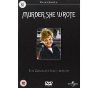 MURDER SHE WROTE COMPLETE SERIES 6 DVD 6th Sixth Six Season Six UK Release R2 x