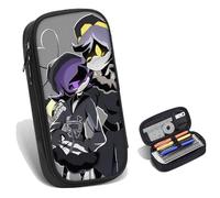 Murder Uzi Drone Pencil Case | Stylish, Practical, and Large Capacity Pencil Pouch | Versatile Storage for Stationery, Toiletries, Makeup, Travel & Office Supplies (Purple-4)