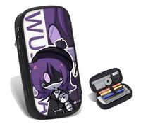 Murder Uzi Drone Pencil Case | Stylish, Practical, and Large Capacity Pencil Pouch | Versatile Storage for Stationery, Toiletries, Makeup, Travel & Office Supplies (Purple-1)