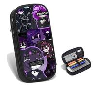 Murder Uzi Drone Pencil Case | Stylish, Practical, and Large Capacity Pencil Pouch | Versatile Storage for Stationery, Toiletries, Makeup, Travel & Office Supplies (Purple-2)