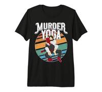 Murder Yoga Shirt Brazilian Jiu Jitsu BJJ Gi Rolling Belt Premium T-Shirt