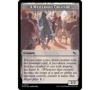 Murders at Karlov Manor - A Mysterious Creature Token | Murders at Karlov Manor