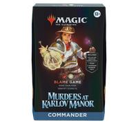 Murders at Karlov Manor Commander Deck - Blame Game | Murders at Karlov Manor