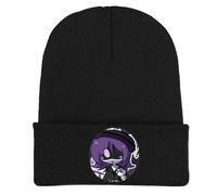Murders Cyn N V J Beanie Hat Unisex Winter Warm Windproof Hat Knit Slouchy Thick Skull Cap Soft Knitted Thermal Hat for Outdoor Sports (Black-2)