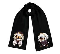Murders Drones Figure Scarf - Long Soft Warm Scarves Wraps for Women Men - Comfortable Large Shawl for Home and Outdoor Sports Riding (Black-2)