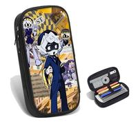 Murders Drones Pencil Case | Stylish, Practical, and Large Capacity Pencil Pouch | Versatile Storage for Stationery, Toiletries, Makeup, Travel & Office Supplies (Black-4)