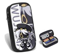 Murders Drones Pencil Case | Stylish, Practical, and Large Capacity Pencil Pouch | Versatile Storage for Stationery, Toiletries, Makeup, Travel & Office Supplies (Black-1)