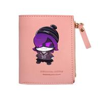 Murders Drones PU Leather Wallet | Stylish Bifold Card Holder Small Purse with Zipper Coin Pocket | Multicard Wallets Coin Purse for Cash, Coin, Card, Bill (2)