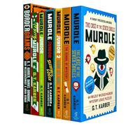 Murdle Puzzle Series 7 Books Collection Set By G. T. Karber (Bordergrams, Merry Murdle, Murdle Junior Curious Crimes for Curious Minds, Sleuths on the Loose, Murdle Junior 2 Ready Set Solve & More)