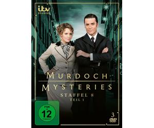 Murdoch Mysteries - Staffel 8 Teil 1 (Episoden 1 bis 9) (DVD) Jannick Bisson