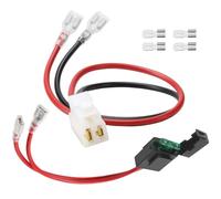MurDvll Battery Wire Harness Kit Compatible with Razor MX350 MX400 PR200 Pocket Mod, for PR200 v27+, MX350 V33+, MX400 V33+ 3 Holes Plug