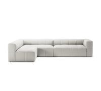 Mure 4-Seater Sofa with Open End Left Steam/White