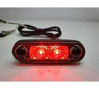mure QUICK FIT LED MARKER LIGHT RED 12V 24V HELLA STYLE KELSA BAR LAML002QF