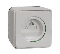 Mureva Style Socket 2P+PE White MUR39030