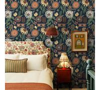 Murgall The Potter Peel and Stick Wallpaper Blue 44x508cm 1 Roll