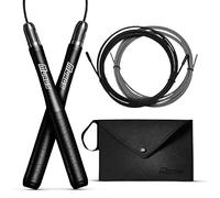 Murgs Skipping Ropes for Adults | 10ft Skipping Rope - Adjustable Jump Rope with 2.5mm Cable | Skipping Rope for Kids & Adults | Jumping Rope with Ball Bearing Aluminium Handles | Boxing Skipping Rope