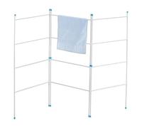 MURIEL BARGAINS Clothes Drying Rack - Foldable Aluminium Airer for Indoor & Outdoor Use - Lightweight & Rust-Resistant Laundry Dryer Stand with Foldable Design - Freestanding Clothes Horse (3 Fold)