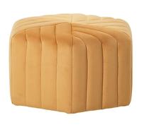 Pouffe MURIETTA Velvet Mustard