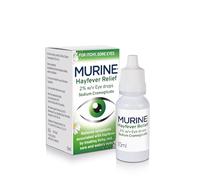 Murine Hayfever Relief 2% w/v Eye Drops, Hayfever Treatment for Itchy, Red, Sore and Watery Eyes, Anti-Allergy Eye Drops, 10ml