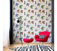 Marvel Heroes Comic Strip Wallpaper Bedroom Wallpaper Wall Paper Rolls