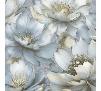 Muriva Wallpaper Aminah Floral Blue 224504