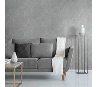 Muriva Axton Textured Slate Wallpaper Metallic