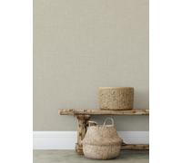 Muriva Beige Texture Fabric Effect Patterned Wallpaper