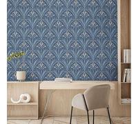 Elegance Bellflower Wallpaper Cream / Sage Muriva M66124