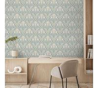 Muriva Bellflower Wallpaper Creamsage