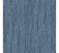 Muriva Blue Floral Mica Effect Embossed Wallpaper