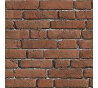 Muriva Bluff Brick Red Wallpaper J30108