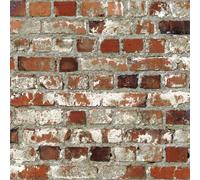 Muriva Loft Brick Red Wallpaper 102538