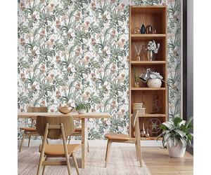 Muriva Cecillia Wallpaper White