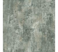 Muriva Cove Wallpaper - Modern Wallpaper for Living Room, Bedroom, Fireplace - Decorative Luxury Wall Paper with Distressed Pattern, Textured Finish & Metallic Detailing (Jade)
